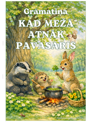 Grāmatiņa – KAD MEŽĀ ATNĀK PAVASARIS | pavasaris