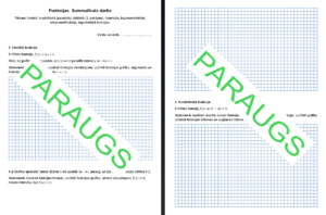 12.kl.Funkcijas. Gatvošanās CE.