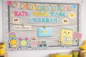 Gaidām vasaru. Mācību gada noslēgums. 30 dienas.