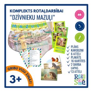 Rotaļdarbības komplekts “DZĪVNIEKU MAZUĻI”- pavasaris, plāns