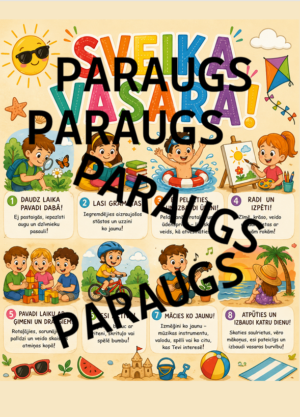 Plakāts Sveika vasara!