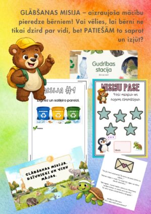 Lielā talka. Glābsim dzīvniekus. Zināšanas, misijas.