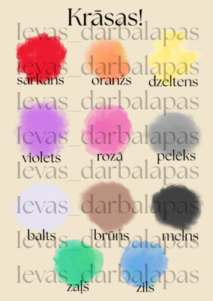 ”Krāsas” plakāts!