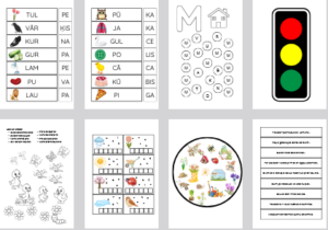 Lasītprasmes uzdevumu krājums pirmsskolai