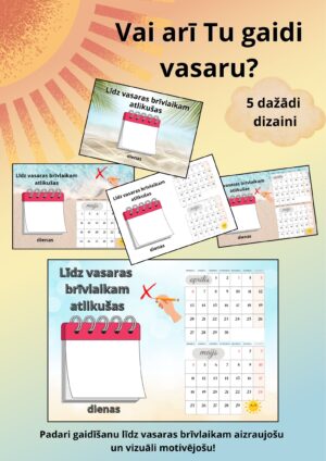 Līdz vasaras brīvlaikam atlikušas… dienas! 2026.g.