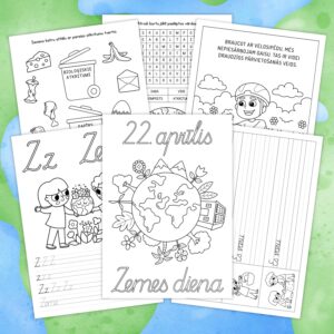 Zemes diena – darba lapas