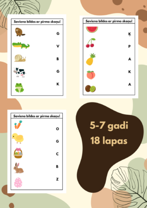 Savieno bildes ar pirmo skaņu!