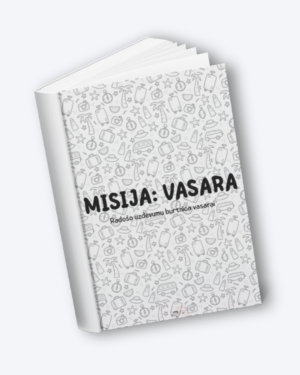 Misija: Vasara- radošo uzdevumu burtnīca Misija: Vasara- radošo uzdevumu burtnīca
