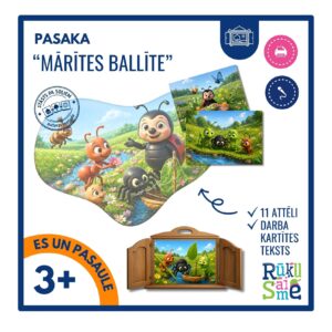 Kamašibai pasaka “MĀRĪTES BALLĪTE”- kukaiņi, pavasaris