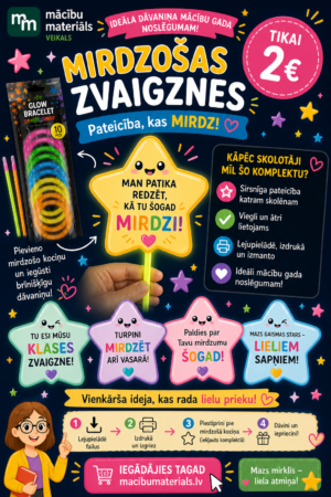Mirdzošās zvaigznes. Paldies liecībās. Liecības.
