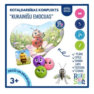 Rotaļdarbības komplekts “KUKAINĪŠU EMOCIJAS” plāns, pavasari
