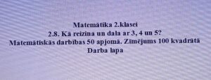 Matemātika 2.klasei.2.8.Darbības 50 apjomā. Zīmējums.DL