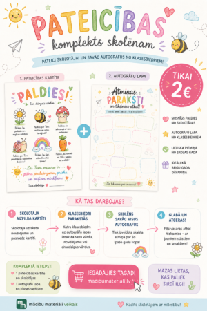 Pateicības no skolotāja. Gada noslēgums. Liecības