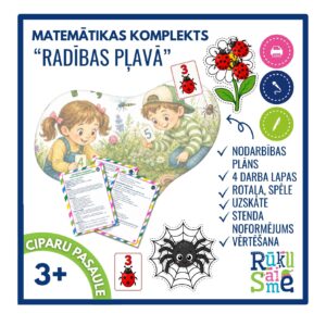 Matemātikas komplekts “RADĪBAS PĻAVĀ”- plāns, spēle