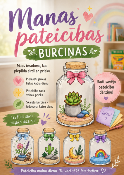 Pateicības burciņas. Apzinātība. Gada noslēgums. Pateicības burciņas. Apzinātība. Gada noslēgums.