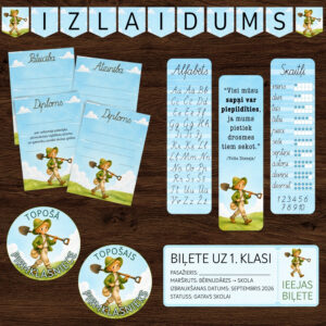 Bērnudārza absolventu komplekts – Sprīdītis