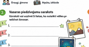 MANS VASARAS PLĀNS MANS VASARAS PLĀNS