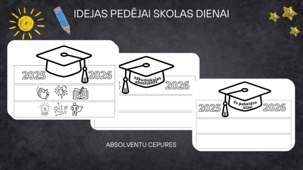 Idejas pēdējai skolas dienai Idejas pēdējai skolas dienai