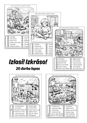 Izlasi! Izkrāso!