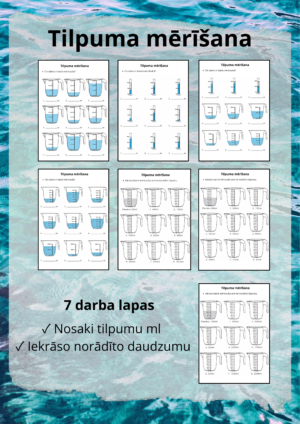 Tilpuma noteikšana (ml)