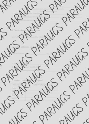 Kombinēts pēcpārbaudījuma darbs 3. klasei DABASZINĪBAS
