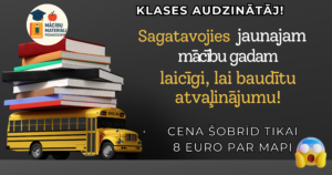 KLASES AUDZINĀTĀJA MAPE 2026/2027