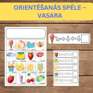 ORIENTĒŠANĀS SPĒLE – VASARA.