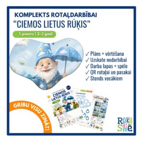 Ciemos lietus rūķis l Integrētās rotaļnodarbības komplekts