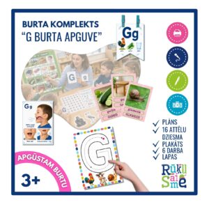 G burta apguve I Komplekts valodai bērniem 3-6 gadi G burta apguve I Komplekts valodai bērniem 3-6 gadi