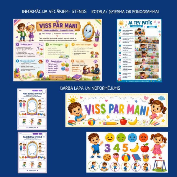 Viss par mani l Valodas rotaļdarbības komplekts 2. posms Viss par mani l Valodas rotaļdarbības komplekts 2. posms