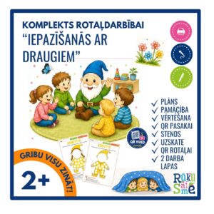 Iepazīšanās ar draugiem l Rotaļnodarbības komplekts