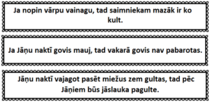 JĀŅU – JAUTRIE TICĒJUMI