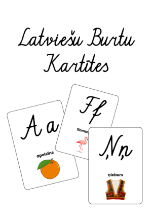 Latviešu Burtu Kartītes