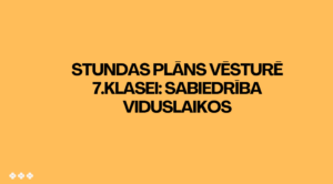 Stundas plāns vēsturē 7.klasei: sabiedrība viduslaikos Stundas plāns vēsturē 7.klasei: sabiedrība viduslaikos