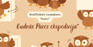 Mācīsanās portfolio pirmskolai: Gudrās pūces ekspedīcija