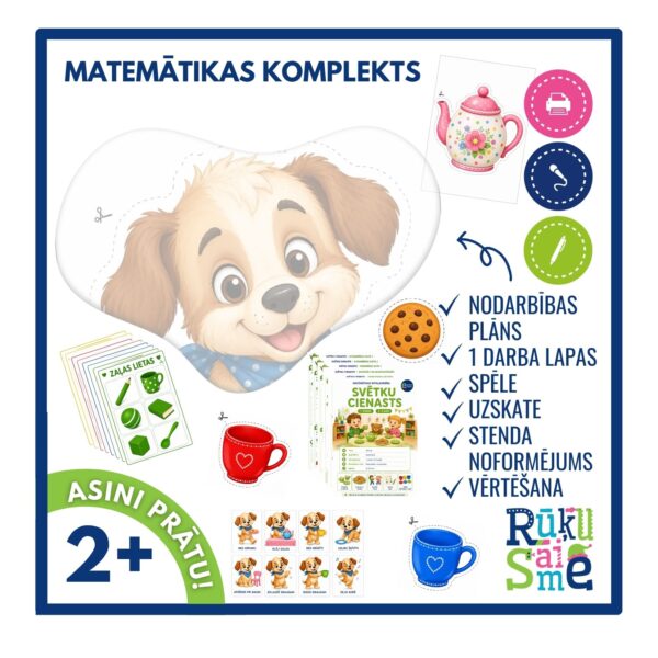 Svētku cienasts l Matemātikas rotaļnodarbības komplekts Svētku cienasts l Matemātikas rotaļnodarbības komplekts