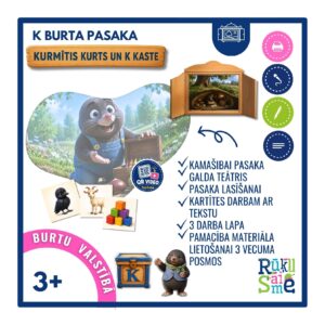 Kurmis Kurts un K kaste l K burta apguve no 3-7 gadiem