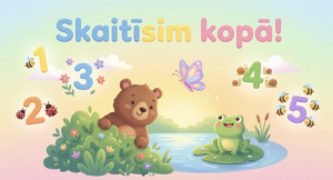 Skaitļi no 1 līdz 10. Prezentācija.