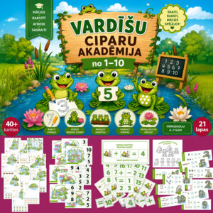 Vardīšu Ciparu Akadēmija no 1–10