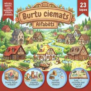 Burtu ciemats. Alfabēts Burtu ciemats. Alfabēts