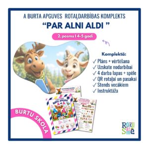 A,Ā burts l Burtu apguves kompleekts 4-5 gadi