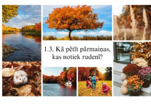 Kā pētīt pārmaiņas, kas notiek rudenī? Dabaszin.1.kl.