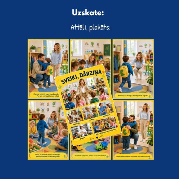 Sveiki, dārziņā I Pamata komplekts bērniem 2-7 gadiem Sveiki, dārziņā I Pamata komplekts bērniem 2-7 gadiem