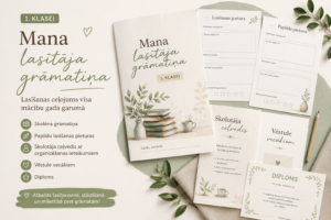 Mana lasītāja grāmatiņa | Lasīšanas komplekts 1. klasei