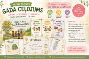 Mūsu klases gada ceļojums | 1.–3. klasei Mūsu klases gada ceļojums | 1.–3. klasei