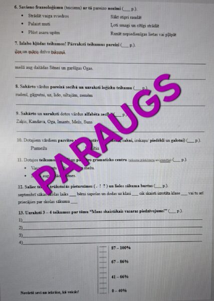 DD latviešu valodā 4.klasei. DD latviešu valodā 4.klasei.