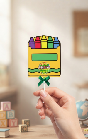 Chupa Chups konfekšu iesaiņojums-krītiņi