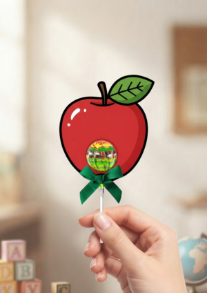 Chupa Chups konfekšu iesaiņojums-ābols