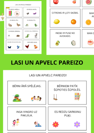 Lasi un apvelc pareizo Lasi un apvelc pareizo