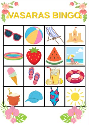 Vasaras bingo Vasaras bingo